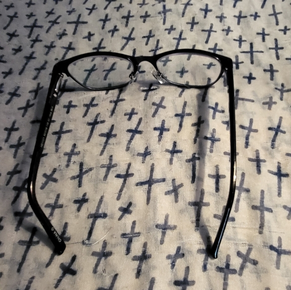 Foster Grant Charlsie Women's Rectangular Reading Glasses Satin Purple - 1.5 - Picture 3 of 4